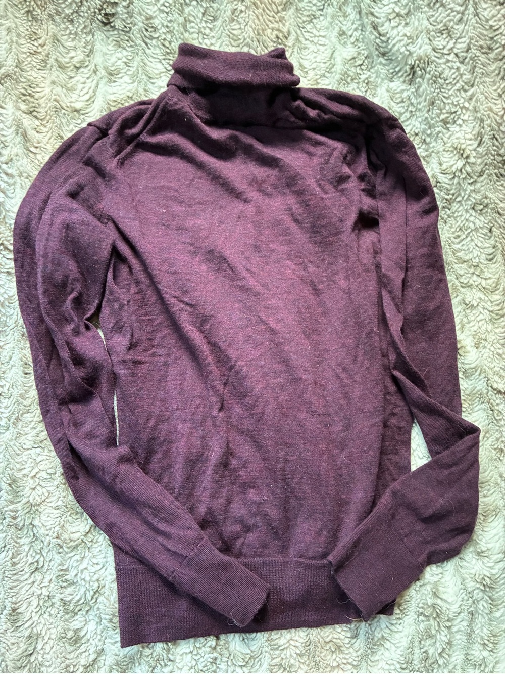 Banana Republic Women's Plum Turtleneck Sweater